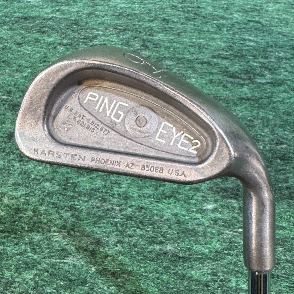 Vintage Ping Eye 2 6 Iron Golf Club True Temper Dynalite A Flex Steel RH