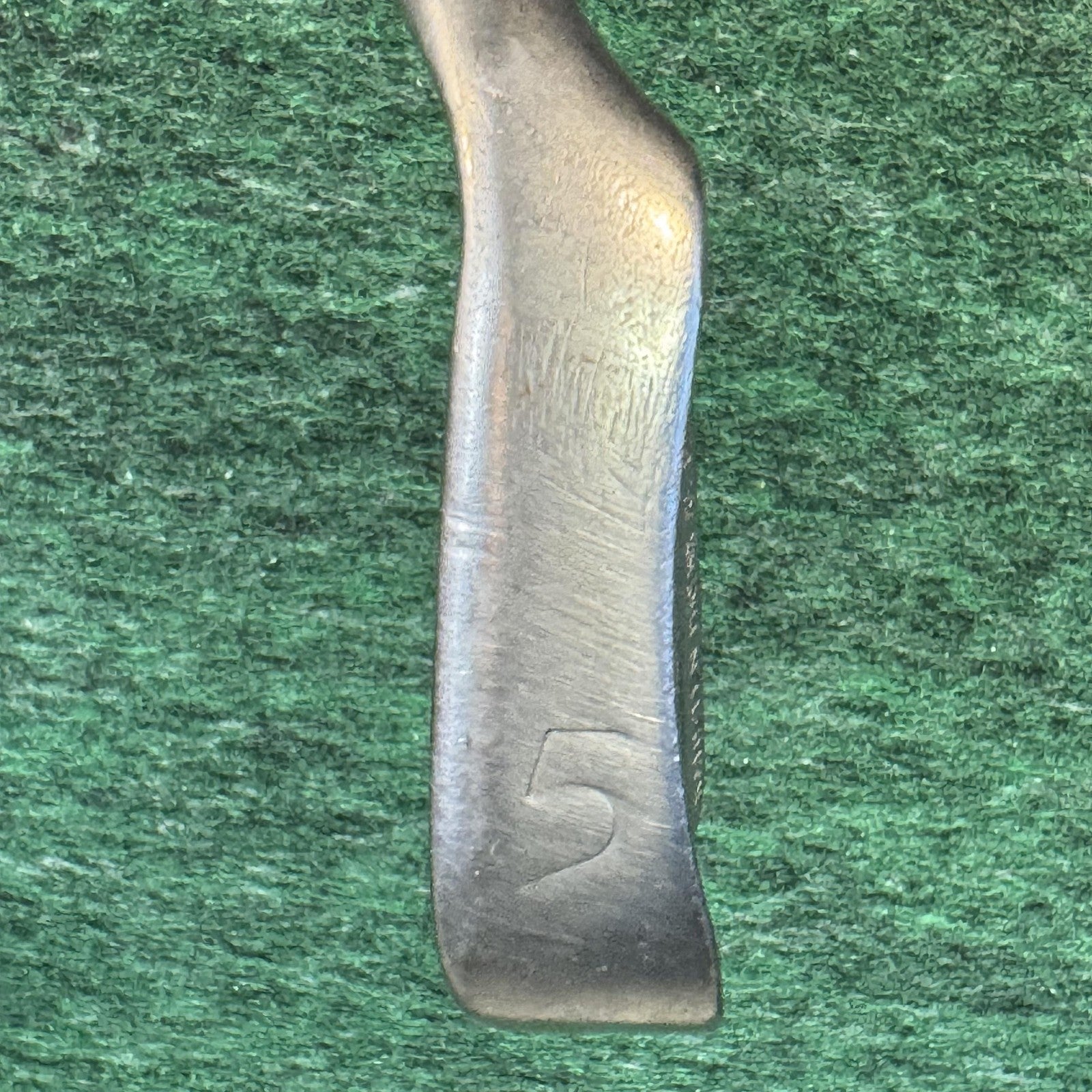 Vintage Ping Eye 2 Green Dot Iron Set 5-W Mens Right Hand KT-M Steel Clubs