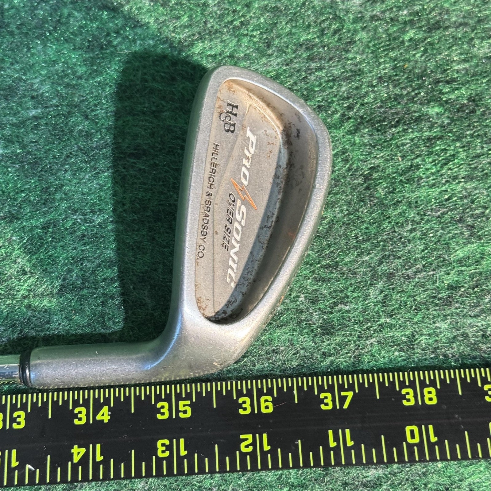 PowerBilt Pro Sonic Oversize 9 Iron Mens Golf Club True Temper Steel R Flex