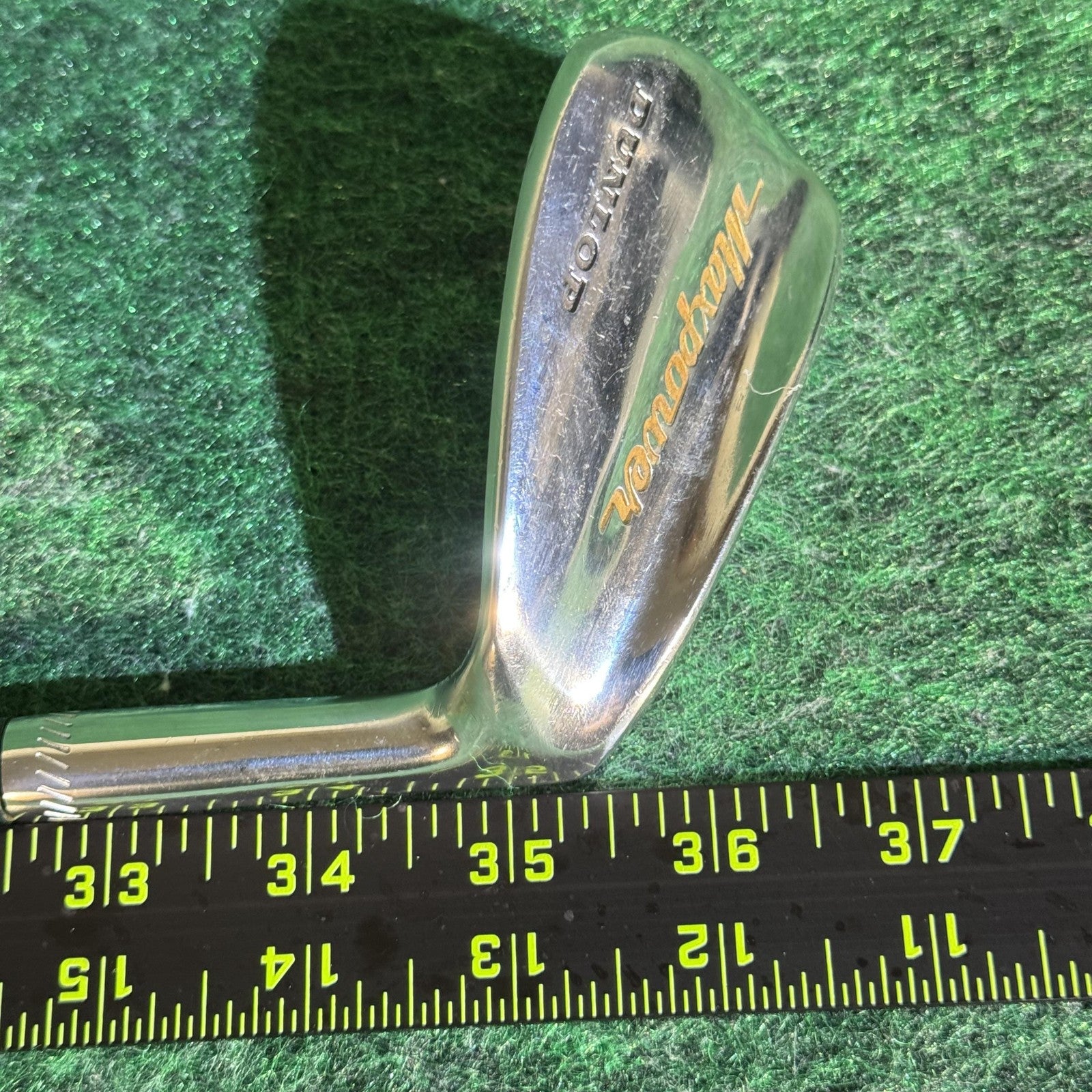 Vintage Dunlop Maxpower Pitching Wedge Stiff Steel Shaft 36.5in Golf Club Grip