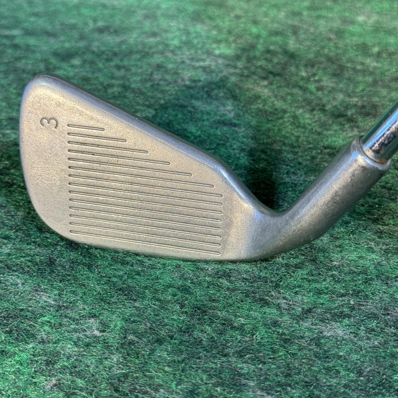 Vintage Ping Eye 2 3 Iron Mens RH ZZ Lite Stiff Steel Blue Dot Silver Golf Club