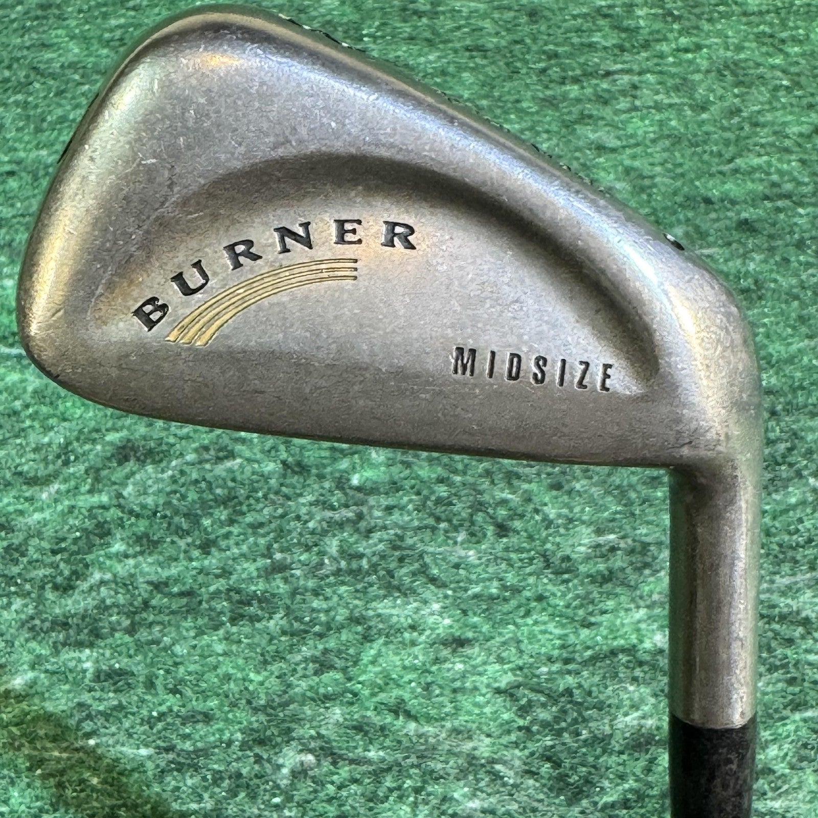 Vintage TaylorMade Burner Midsize Iron Set 3-S Dynamic Gold Stiff Steel Golf