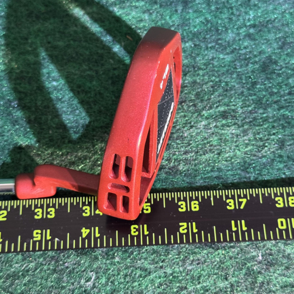 Bullet BL4 Mallet Putter Mens RH 35 In Steel Shaft Red High MOI Golf Club