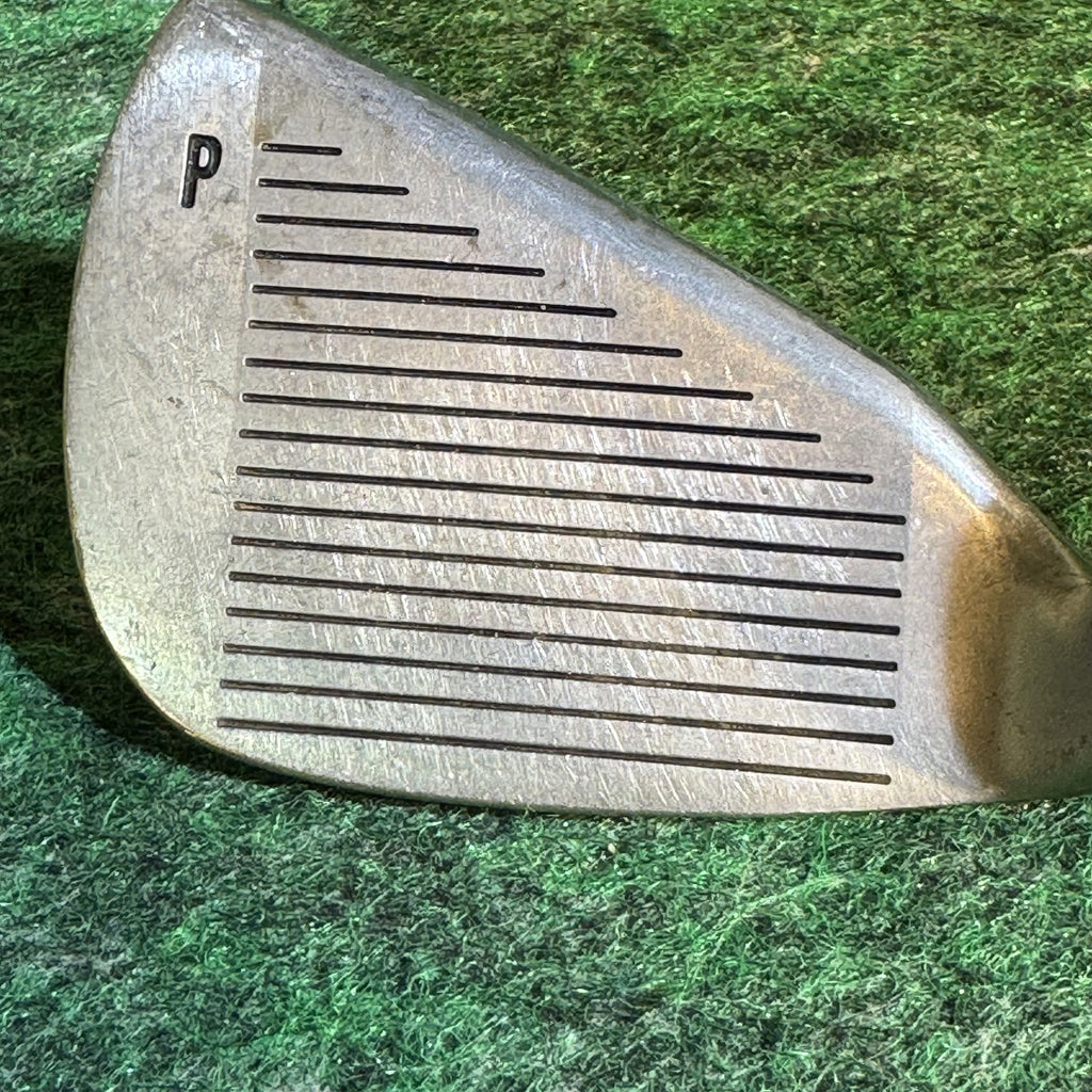 Vintage Mitsushiba Shadow Iron Golf Club Set 3-9, P Steel Shaft Mixed Grips