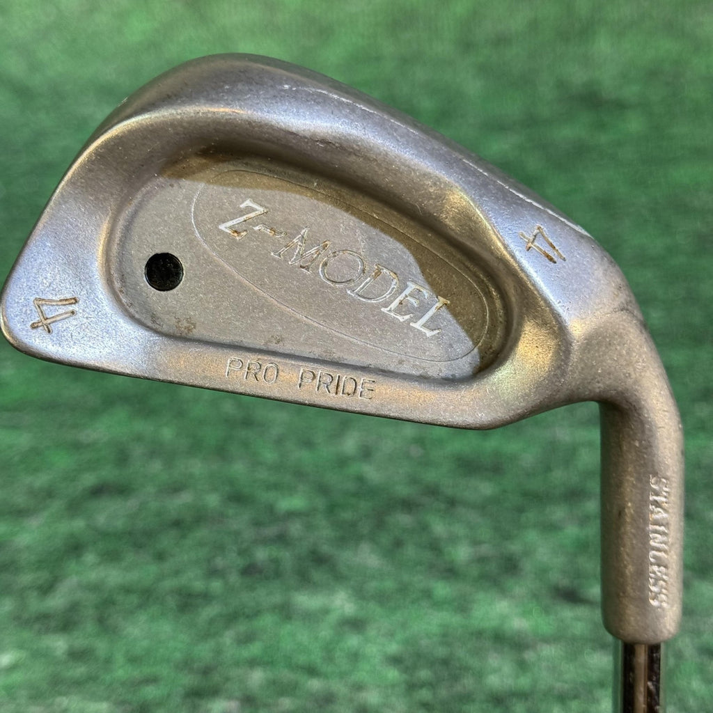 Pro Pride Z-Model Iron Set 4 5 7 9 10 Apollo AP46 Stiff Steel Made in England