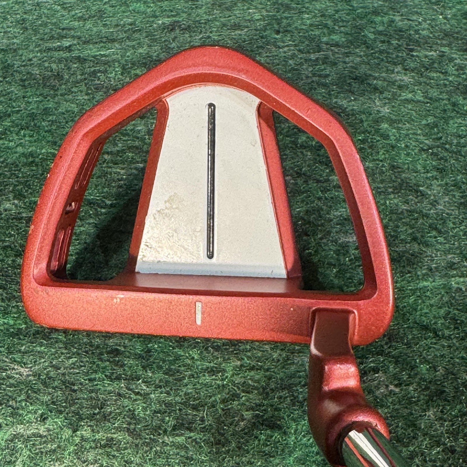 Bullet BL4 Mallet Putter Mens RH 35 In Steel Shaft Red High MOI Golf Club