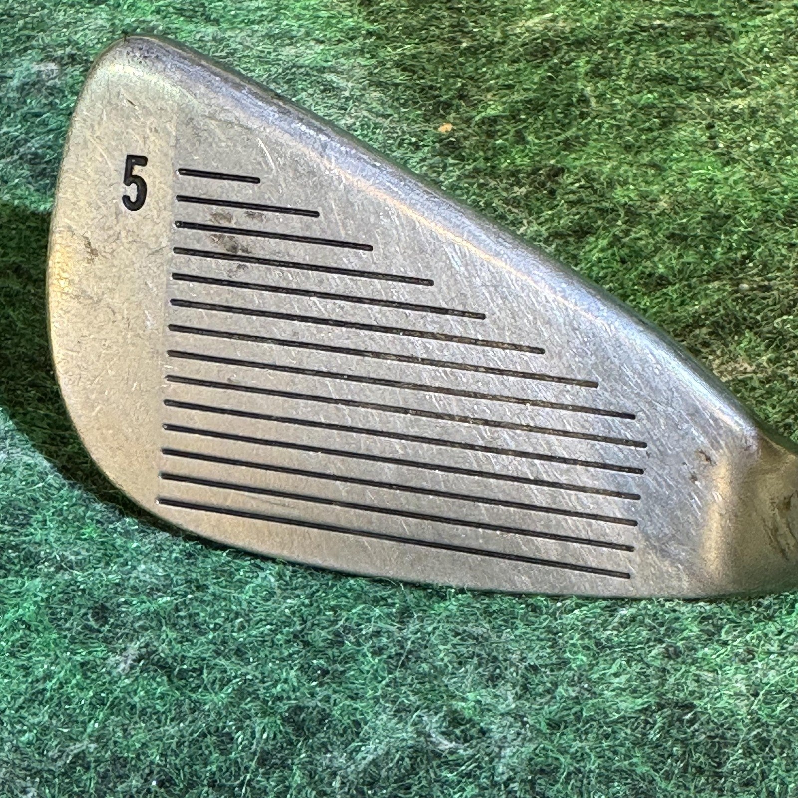 Vintage Mitsushiba Shadow Iron Golf Club Set 3-9, P Steel Shaft Mixed Grips