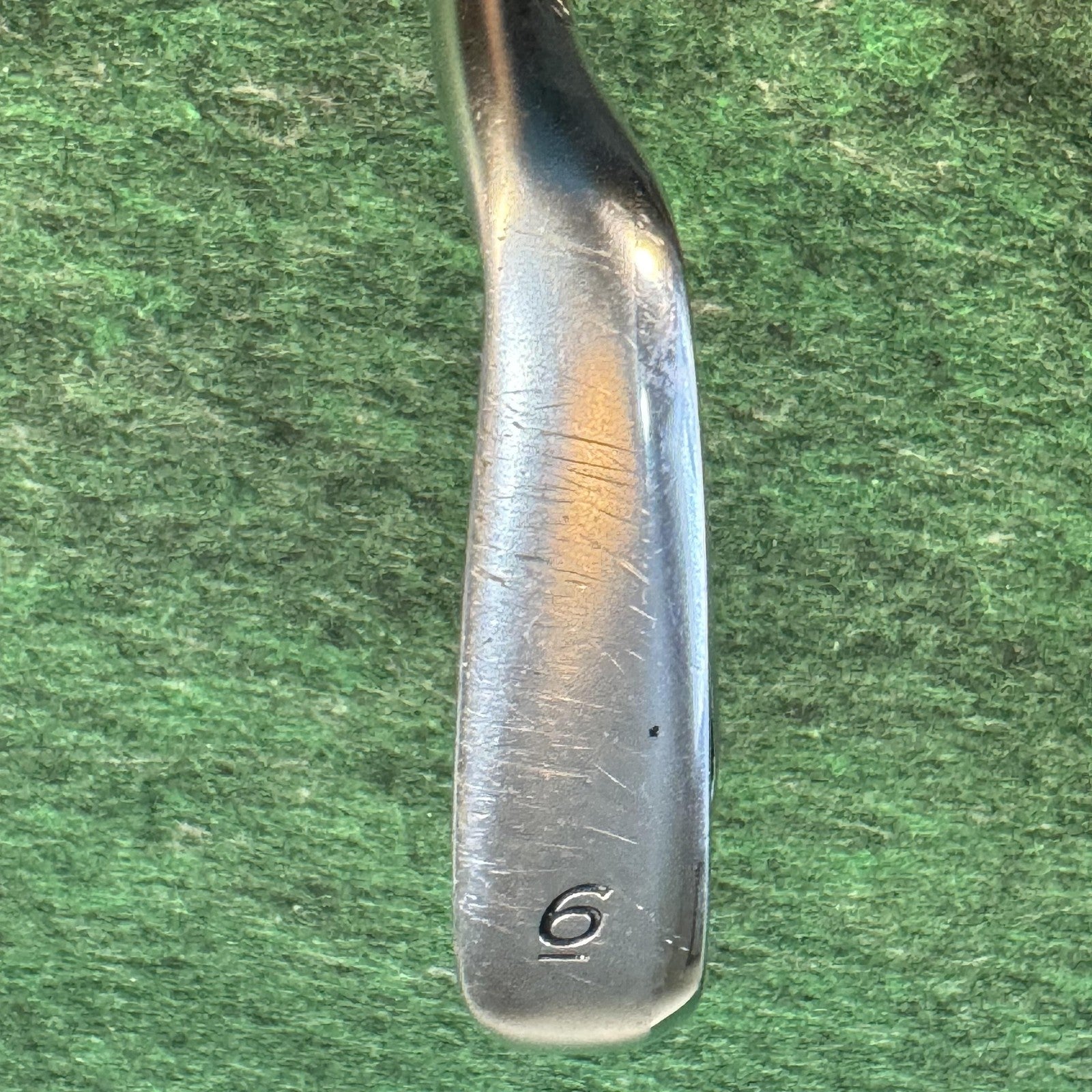 TaylorMade R9 9 Iron Mens RH KBS 90 Steel Stainless Silver Cavity Back Golf Club
