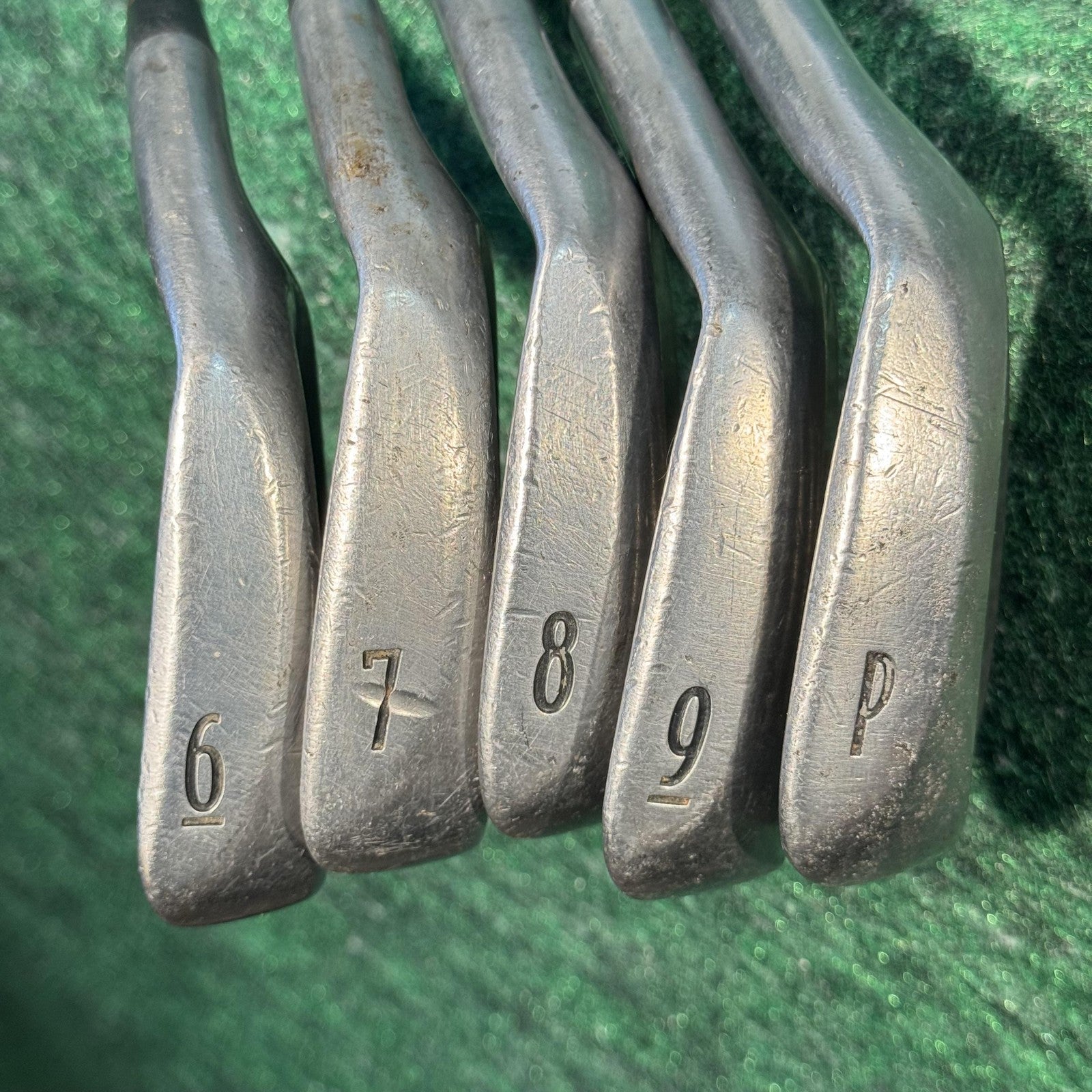 Vintage Titleist DCI Iron Set 6-PW Mens Tri-Spec Stiff Steel Golf Clubs