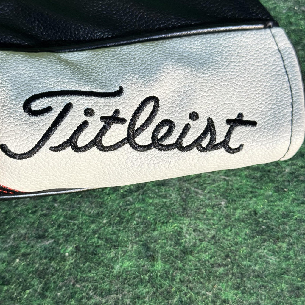 Titleist 917D Driver Headcover Black White Red Golf Club Head Cover OEM