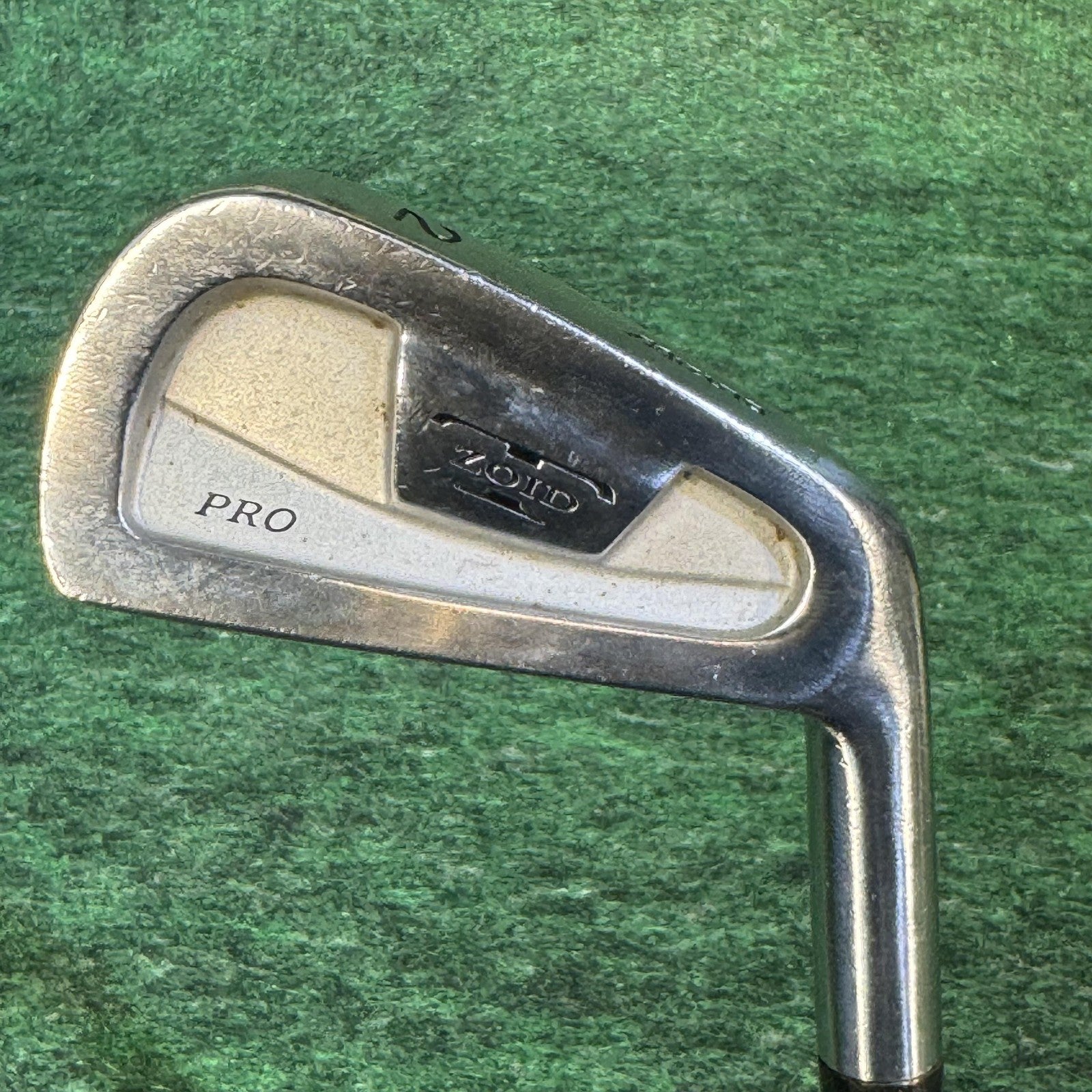 Vintage Mizuno Zoid Pro 9 Club Iron Set True Temper S300 Stiff Mens RH Steel