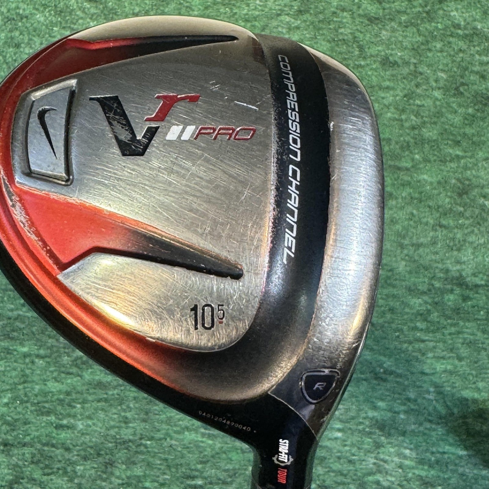 Nike VR Pro 10.5° Driver RH Project X 5.5 Shaft Compression Channel Golf Club