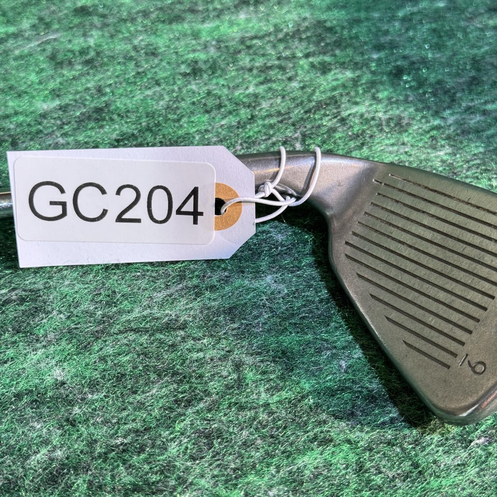 Vintage PING i3 O-Size 9 Iron Red Dot JZ Stiff Steel Shaft Tacki-Mac Grip Golf