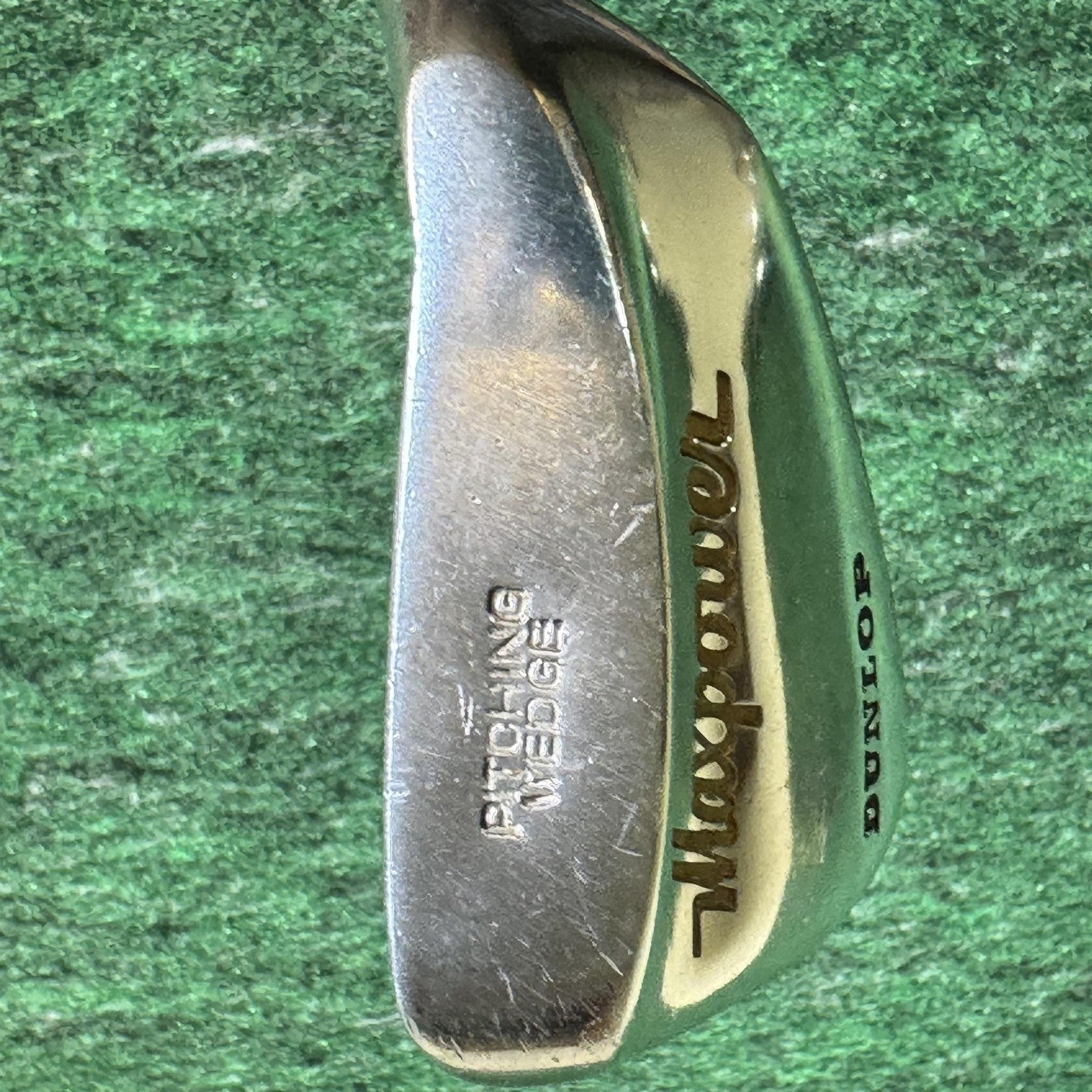Vintage Dunlop Maxpower Pitching Wedge Stiff Steel Shaft 36.5in Golf Club Grip