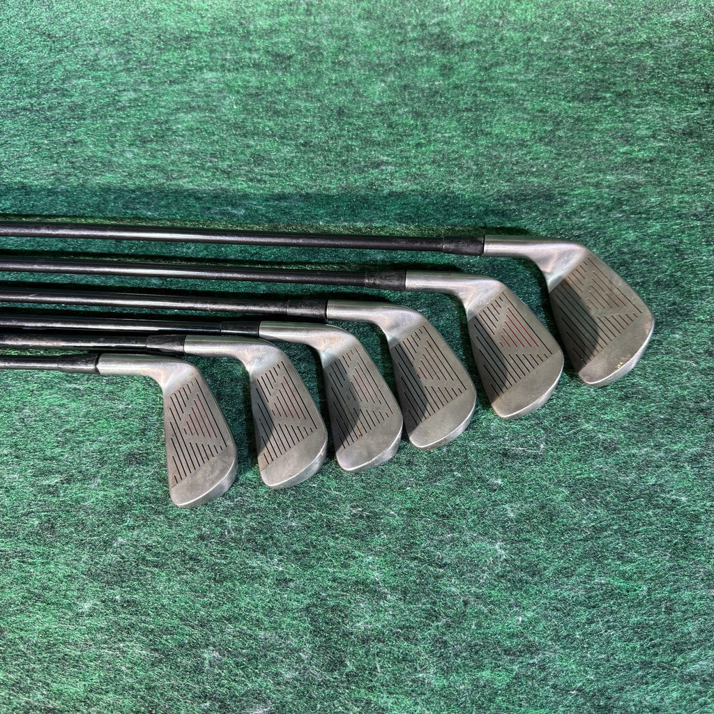 Tour Sonic Golf Iron Set 3,4,5,6,8,P Stainless Steel Graphite Shafts Medium Firm