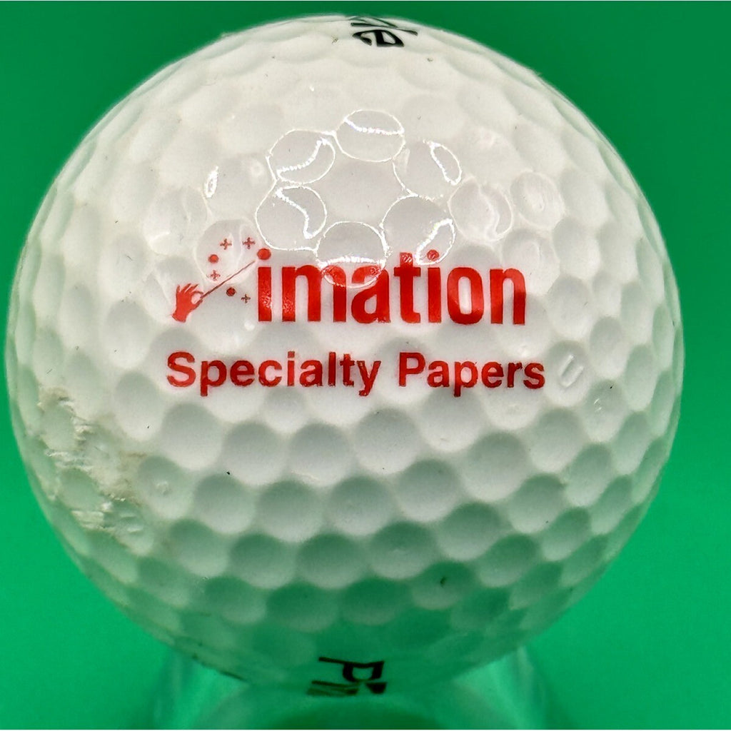 Imation Specialty Papers Logo Golf Ball Used