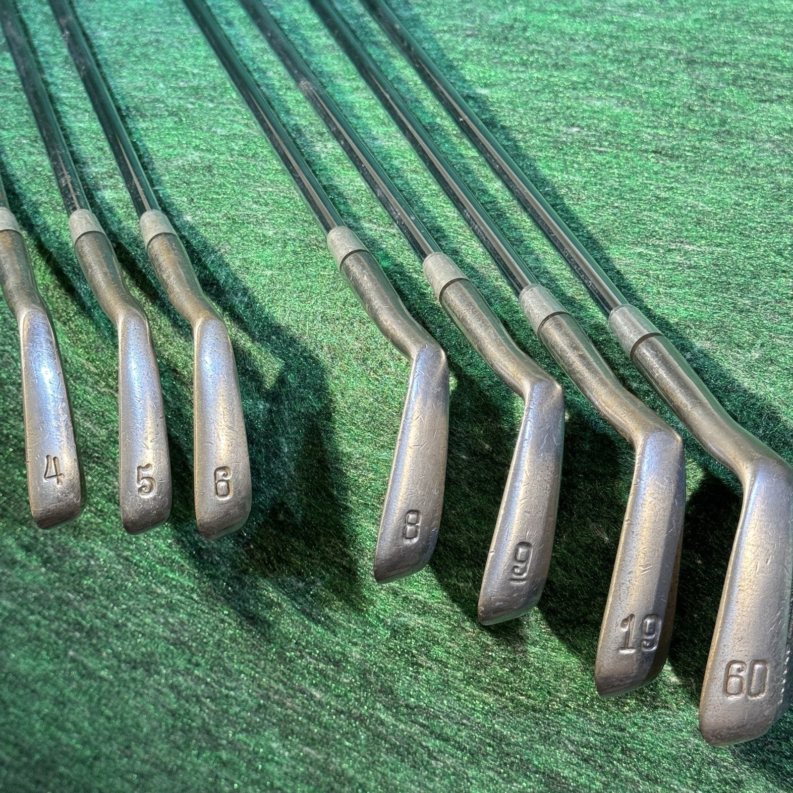 Vintage Kenneth Smith Forged Iron Set 4 5 6 8 9 19 60 Stainless Steel