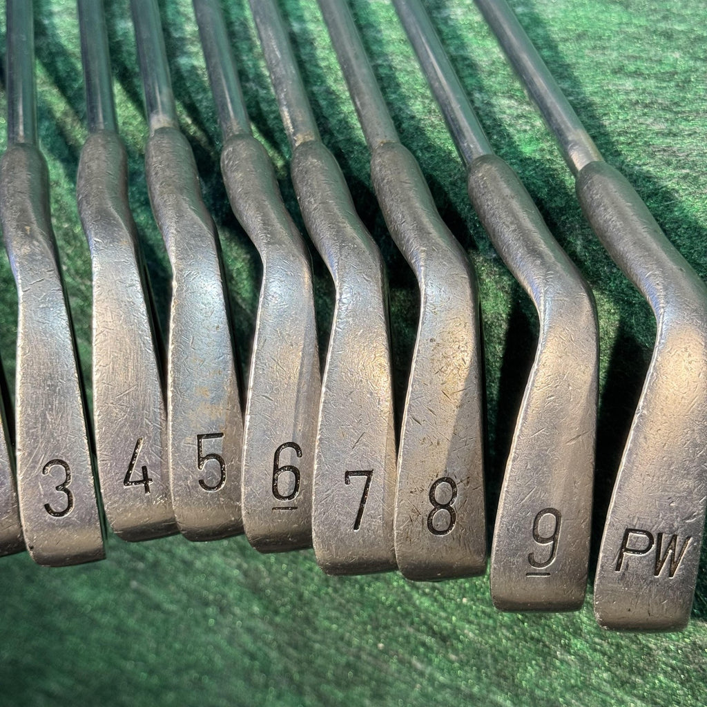 Custom Golf Iron Set 2-9 L PW Right Hand Steel Shaft Mens Champkey Grips Clubs