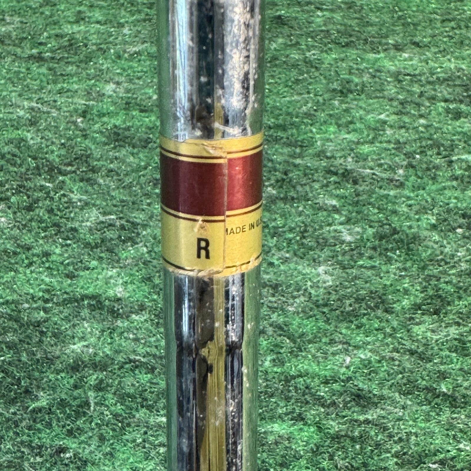 Vintage Pro Pride Z-Model 9 Iron Golf Club Stainless Steel Regular Flex USA Made