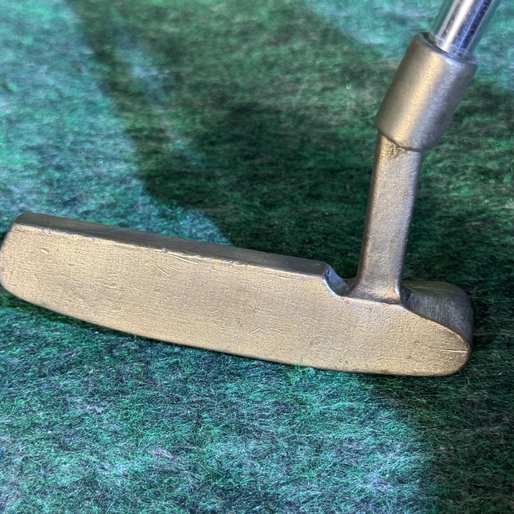Vintage Ping Anser Blade Putter 34.5 In Mens RH Karsten USA Steel Silver