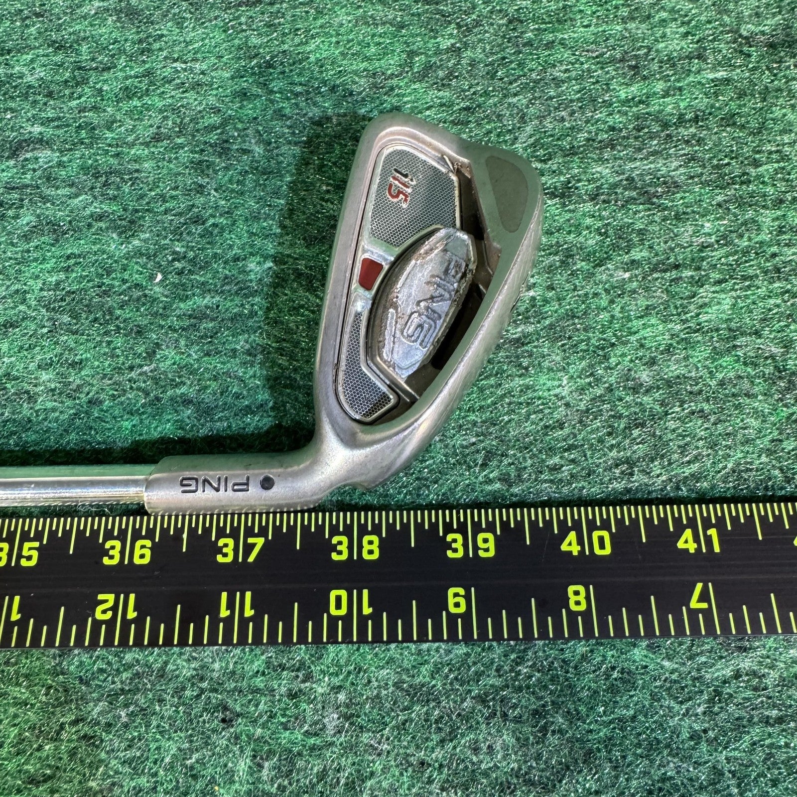 Ping i15 4 Iron Steel Shaft Right Handed Golf Club Mens 39in Black Dot Grip