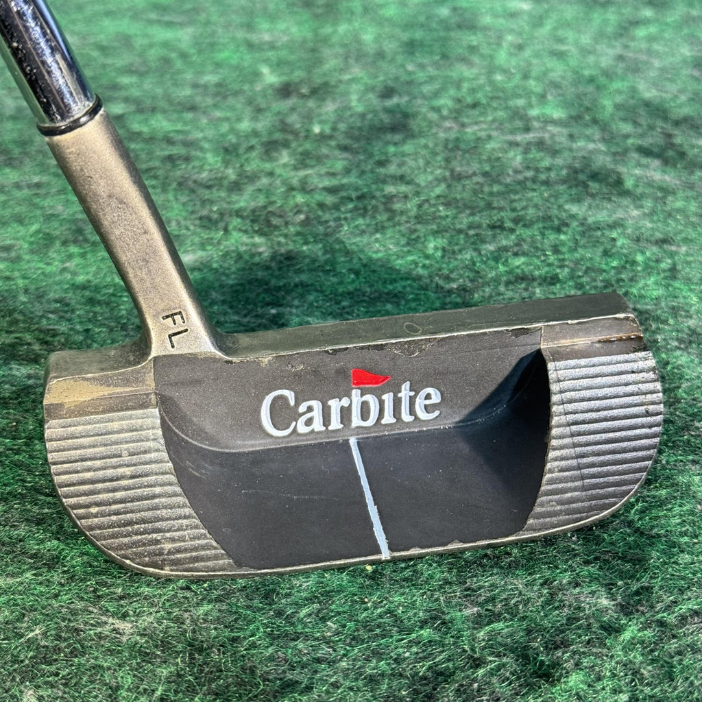 Carbite Polar Balanced CAPTWO Blade Putter Mens RH 35 In Steel Silver Golf Club
