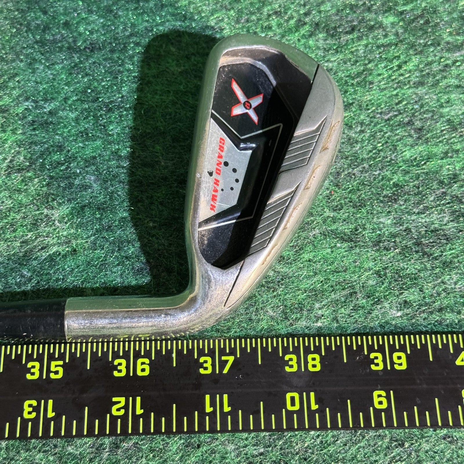 Grand Hawk X Single 7 Iron Diamond Tour Mid-Launch Steel Golf Club New Grip