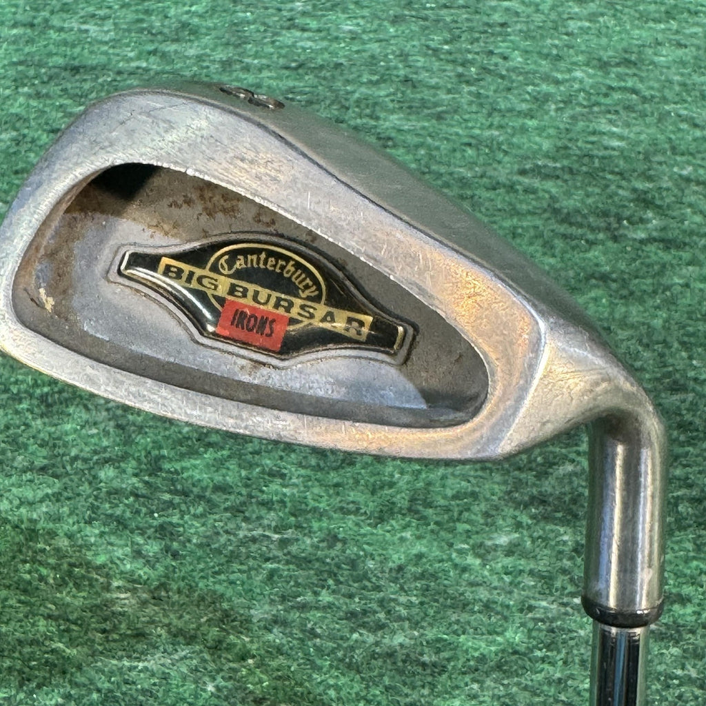 Vintage Canterbury Big Bursar 8 Iron Right Handed Golf Club Steel Shaft