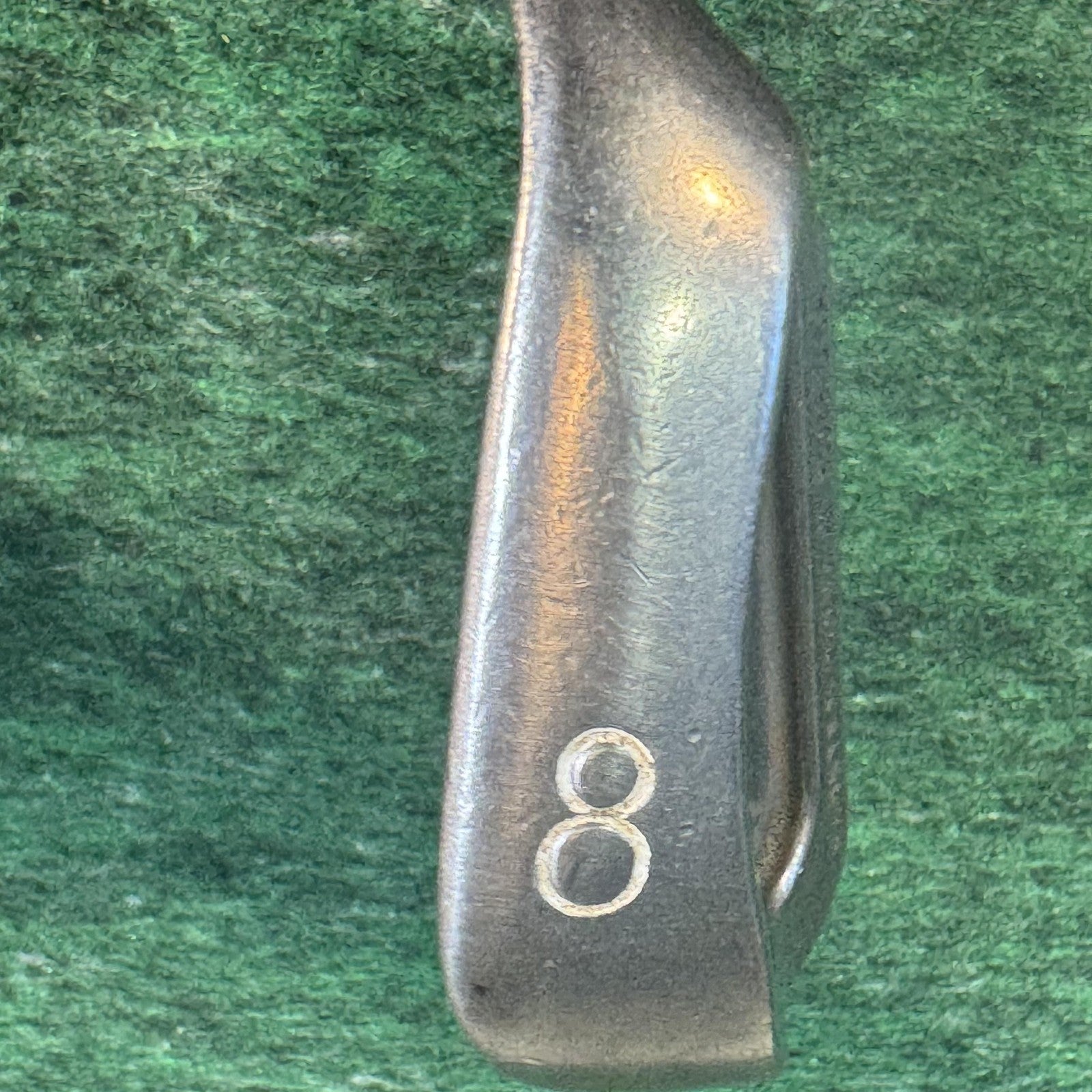 Vintage Ping Eye 2 Orange Dot Irons 3-9 Set Right Hand Steel Mens Golf Clubs