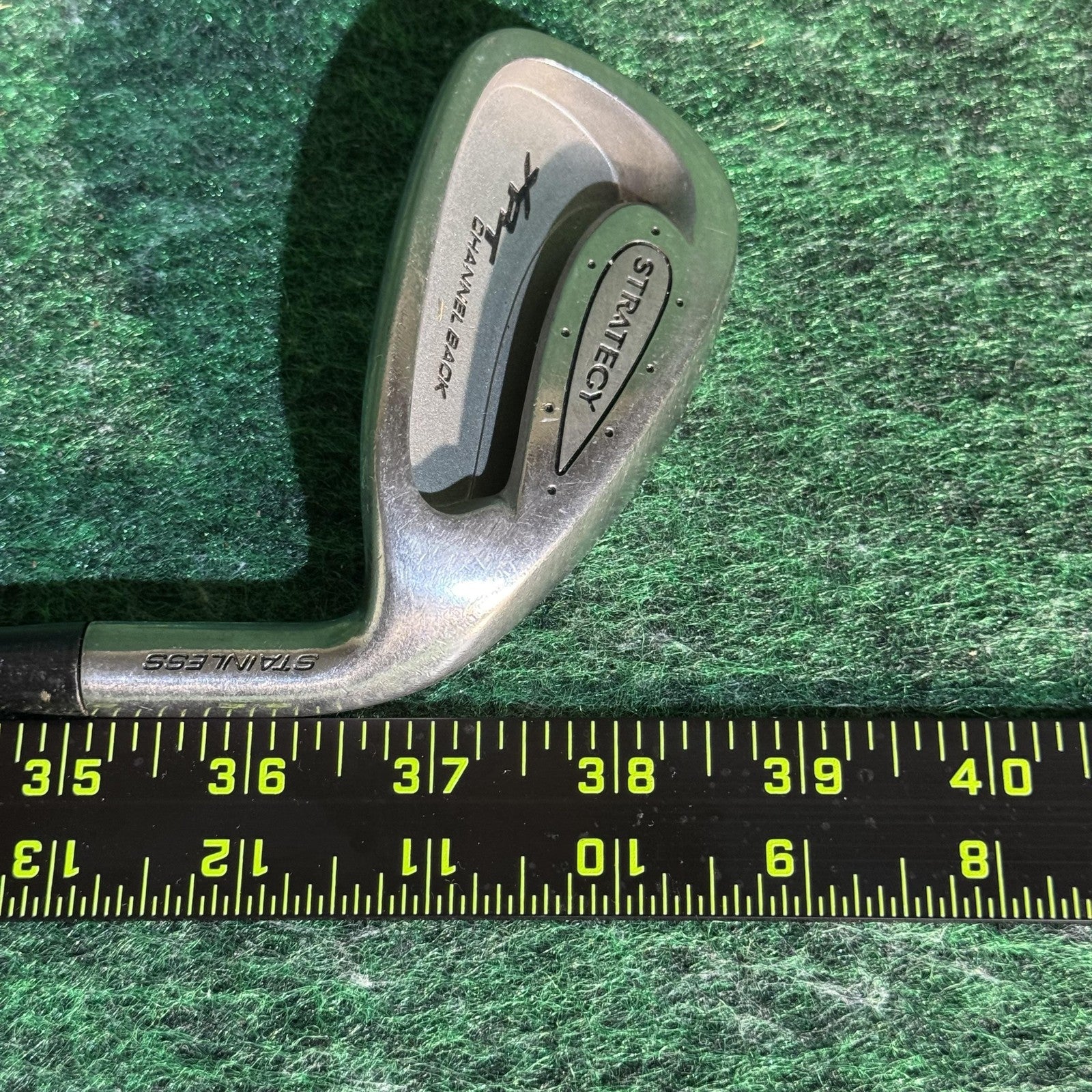 Strategy XFT Channel Back 7 Iron Ladies Right Hand Stainless Golf Club Silver