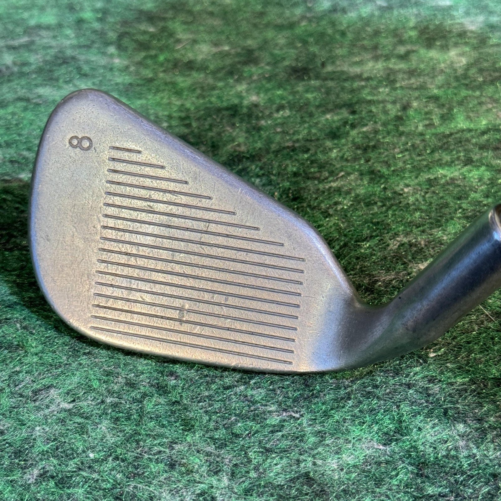 Vintage PING Eye+ 2 8 Iron Red Dot KT Steel Shaft Golf Club Single USA Karsten