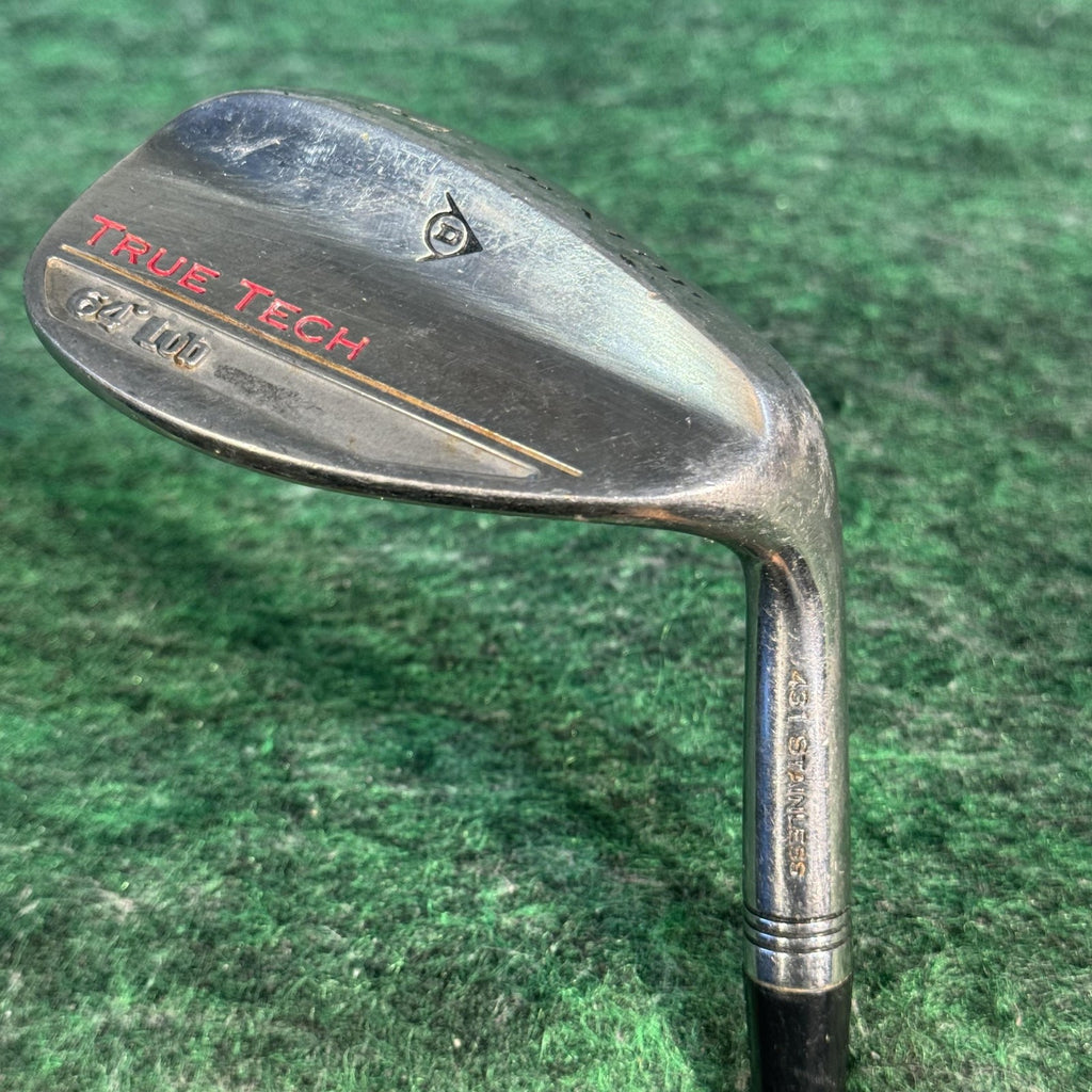 Dunlop True Tech 64° Lob Wedge Mens RH Stainless Steel Jumbo Grip Golf Club