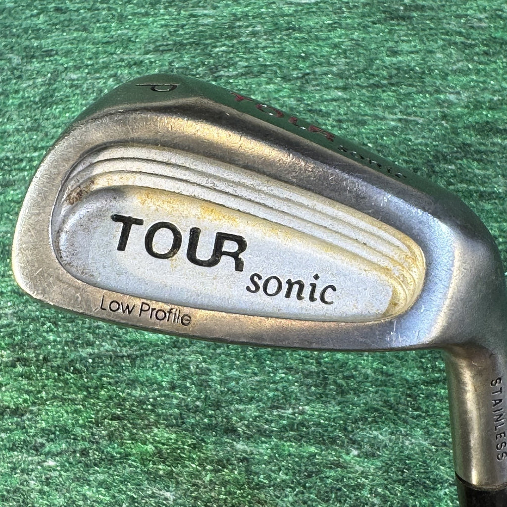 Tour Sonic Golf Iron Set 3,4,5,6,8,P Stainless Steel Graphite Shafts Medium Firm