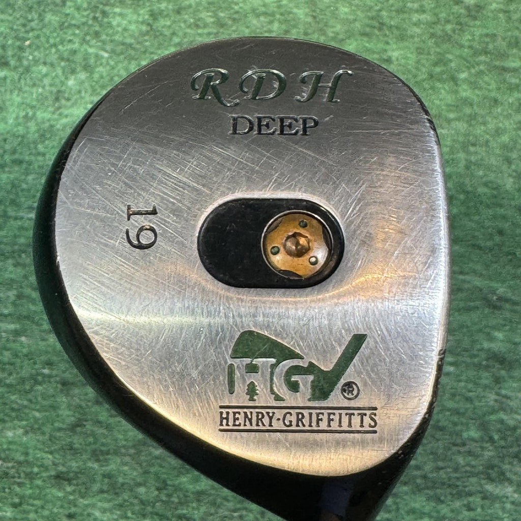 Henry-Griffitts RDH Deep 19° Fairway Wood Golf Club HG 85-TD Shaft Right Hand