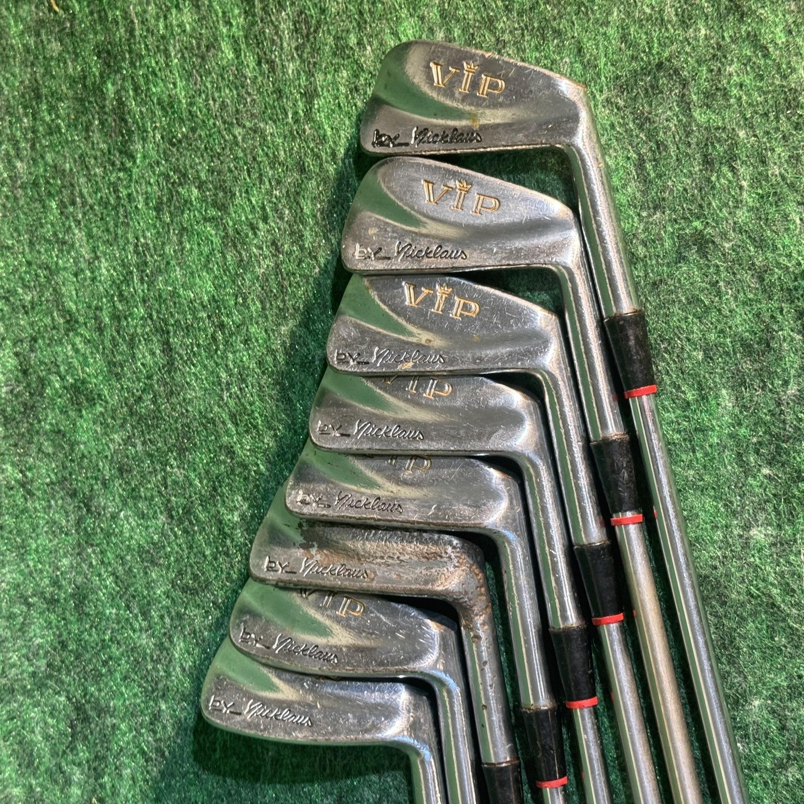Vintage MacGregor VIP By Nicklaus Blade Iron Set 8 Clubs Right Handed Golf