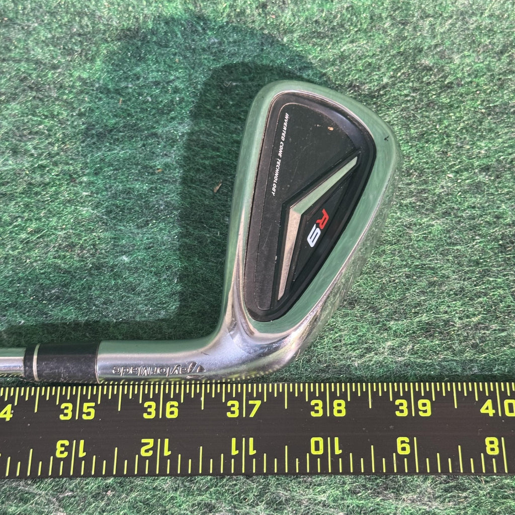TaylorMade R9 9 Iron Mens RH KBS 90 Steel Stainless Silver Cavity Back Golf Club