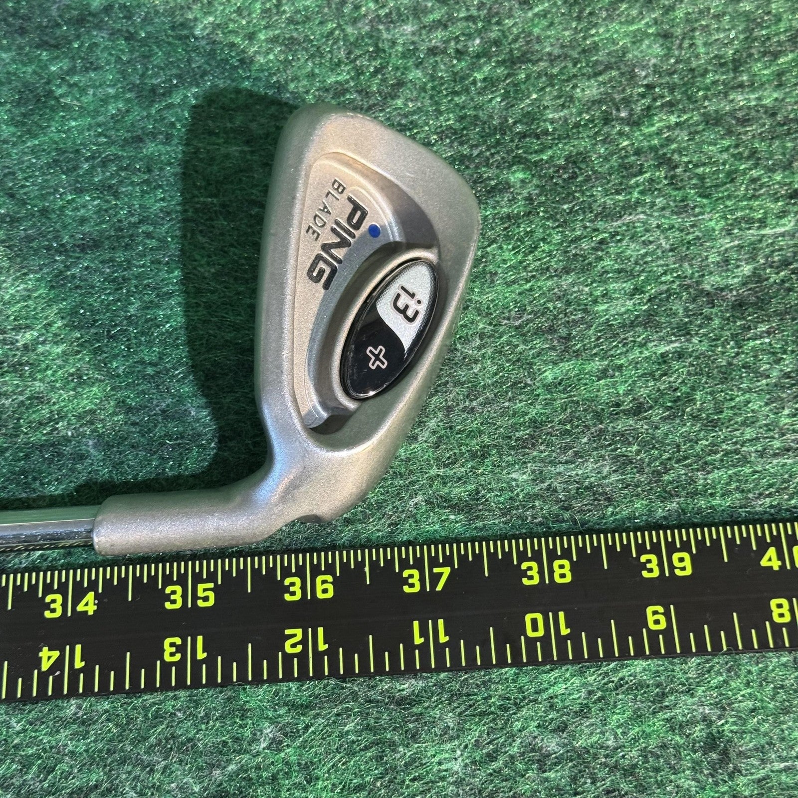 Ping i3+ Blade 9 Iron Blue Dot Steel Shaft Golf Club PING Grip Single 6i i3 Plus