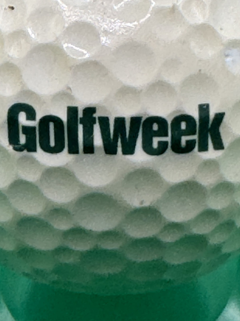 Wilson Staff Titanium 4 Double Ti Golf Ball Golfweek Logo Collectible Display