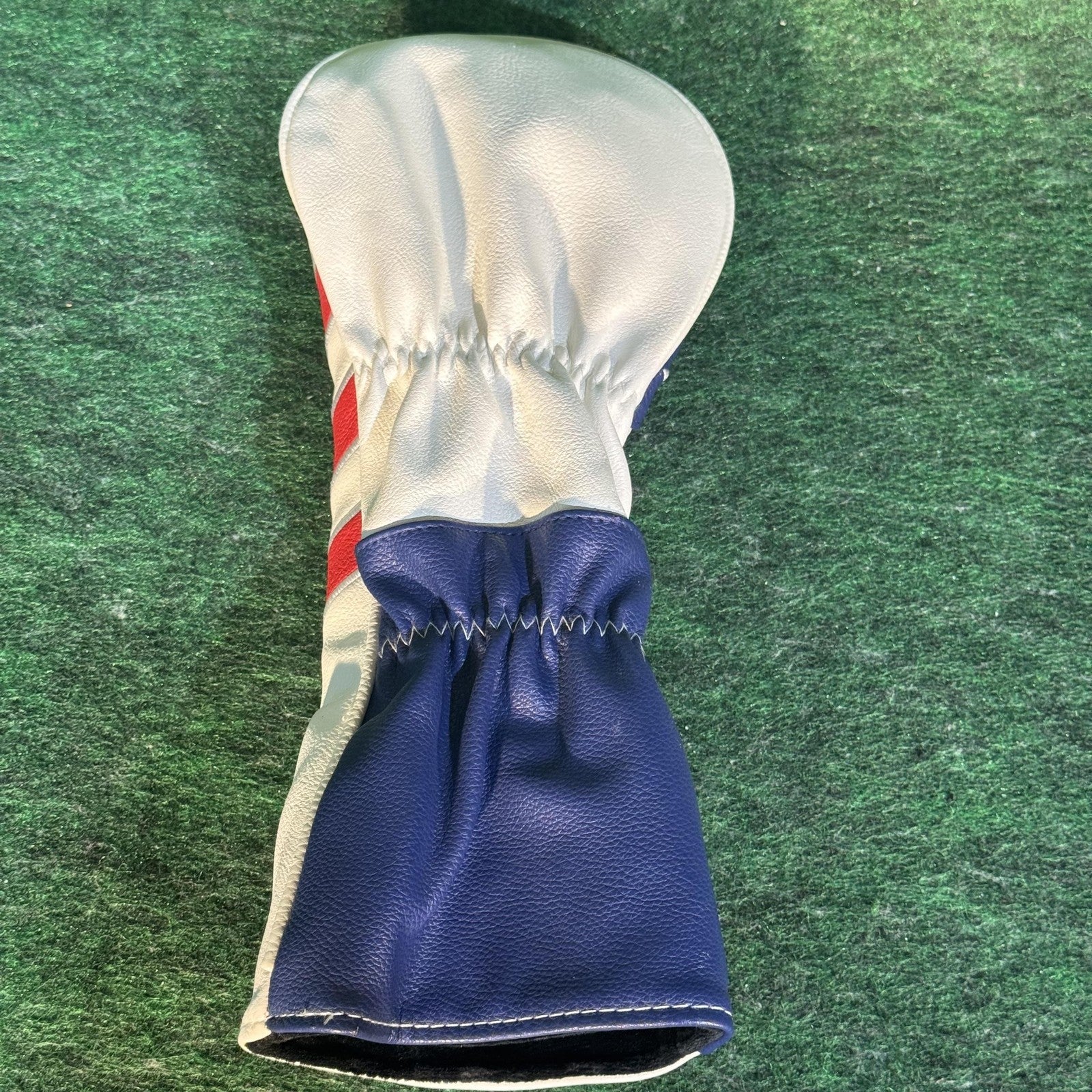 USA American Flag Golf Driver Headcover Stars Stripes Red White Blue Patriotic