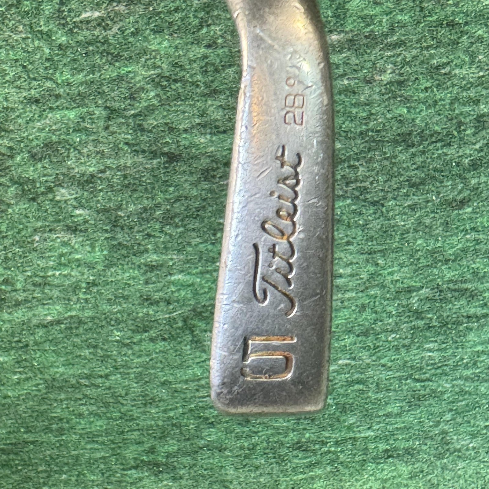 Vintage Titleist DCI 5 Iron 28° MS-20 Stiff Steel Shaft Golf Pride Grip Club