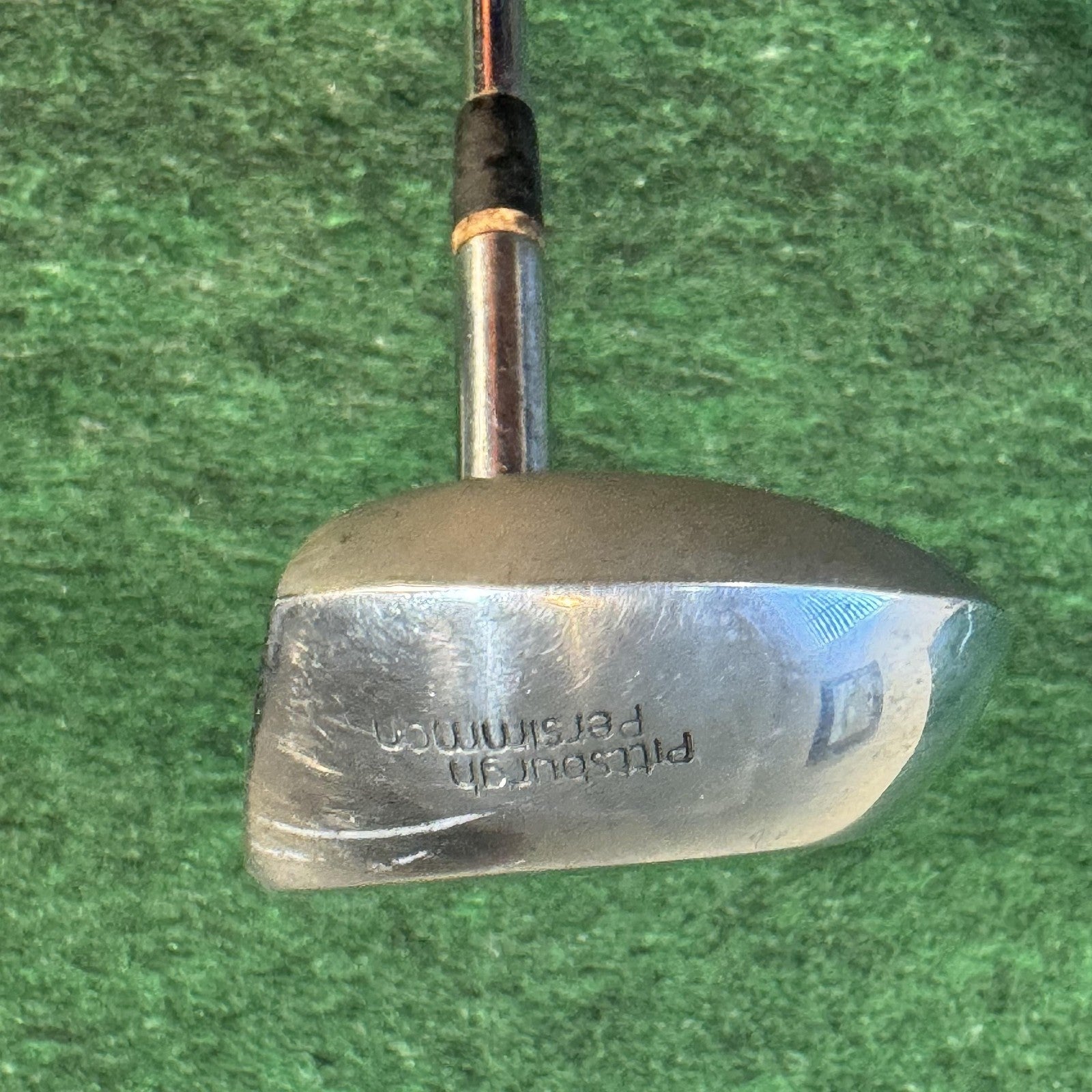 Vintage TaylorMade Pittsburgh Persimmon 3 Wood Mens LH Steel R300U 17° Loft USA