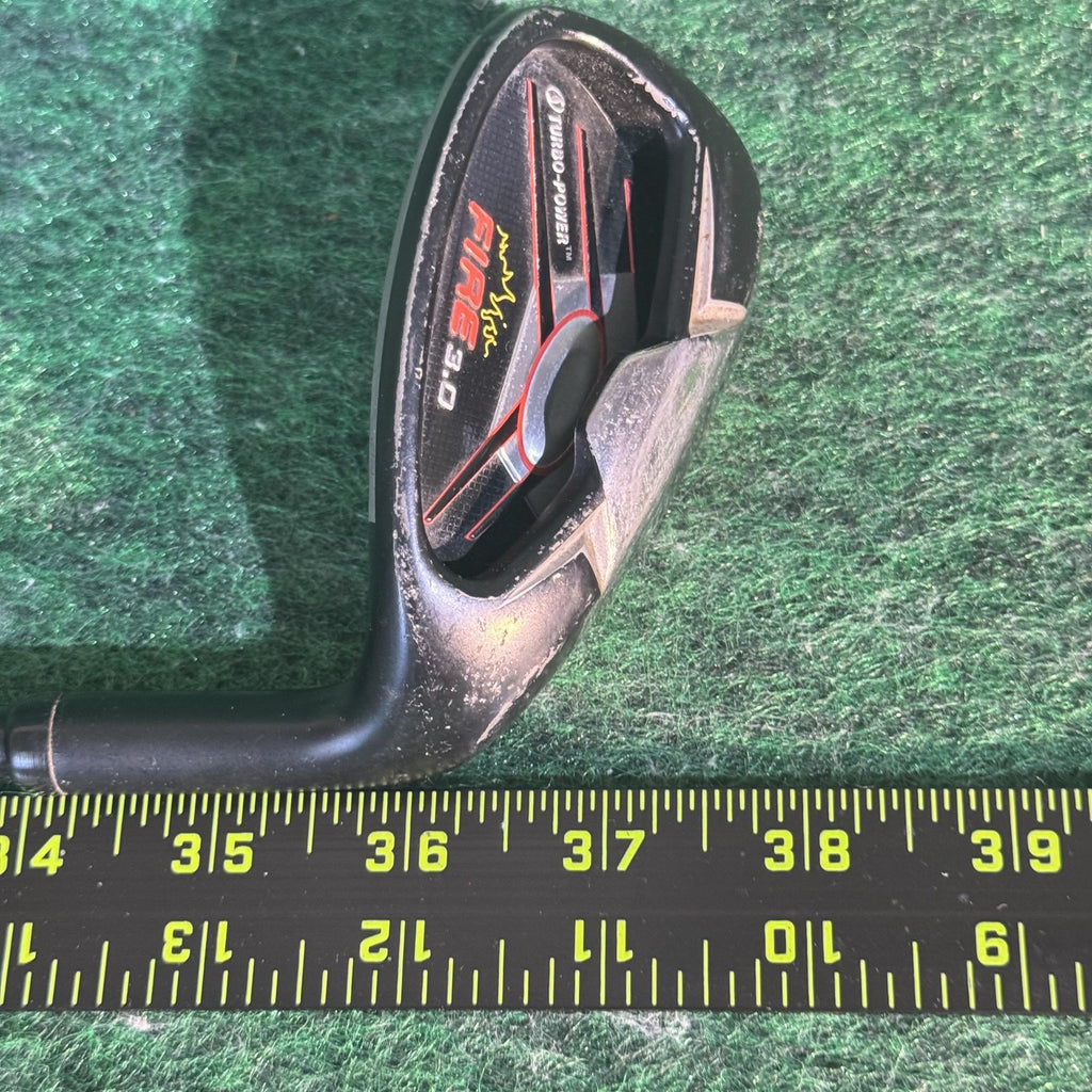 Turbo Power Fire 3.0 7 Iron Mens RH Harrison Star Plus Graphite Black Golf Club
