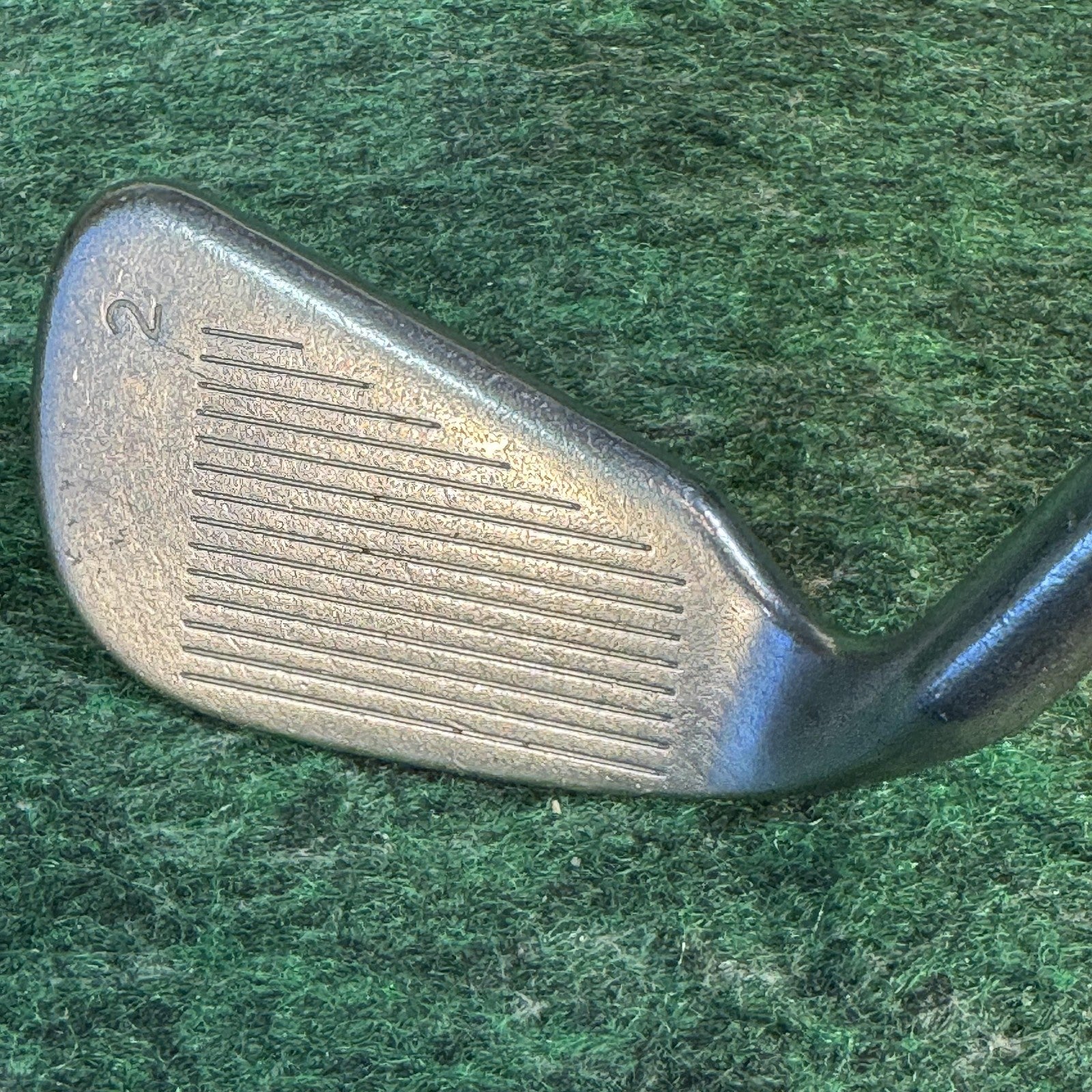 Vintage Ping Eye 2 Karsten 2 Iron Blue Dot Steel Shaft Mens Golf Club USA