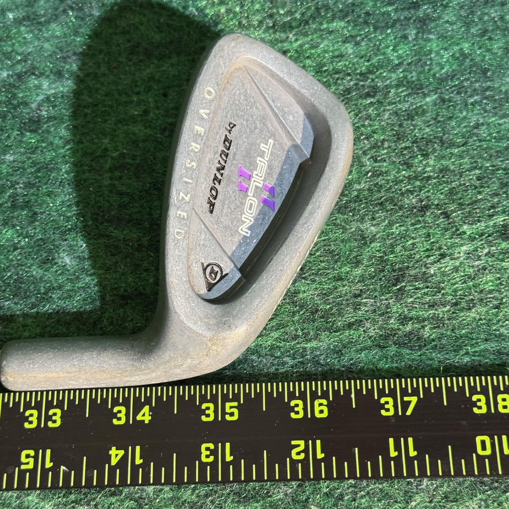 Dunlop Talon II Oversized 9 Iron Mens RH Steel Shaft Stainless Silver Golf Club