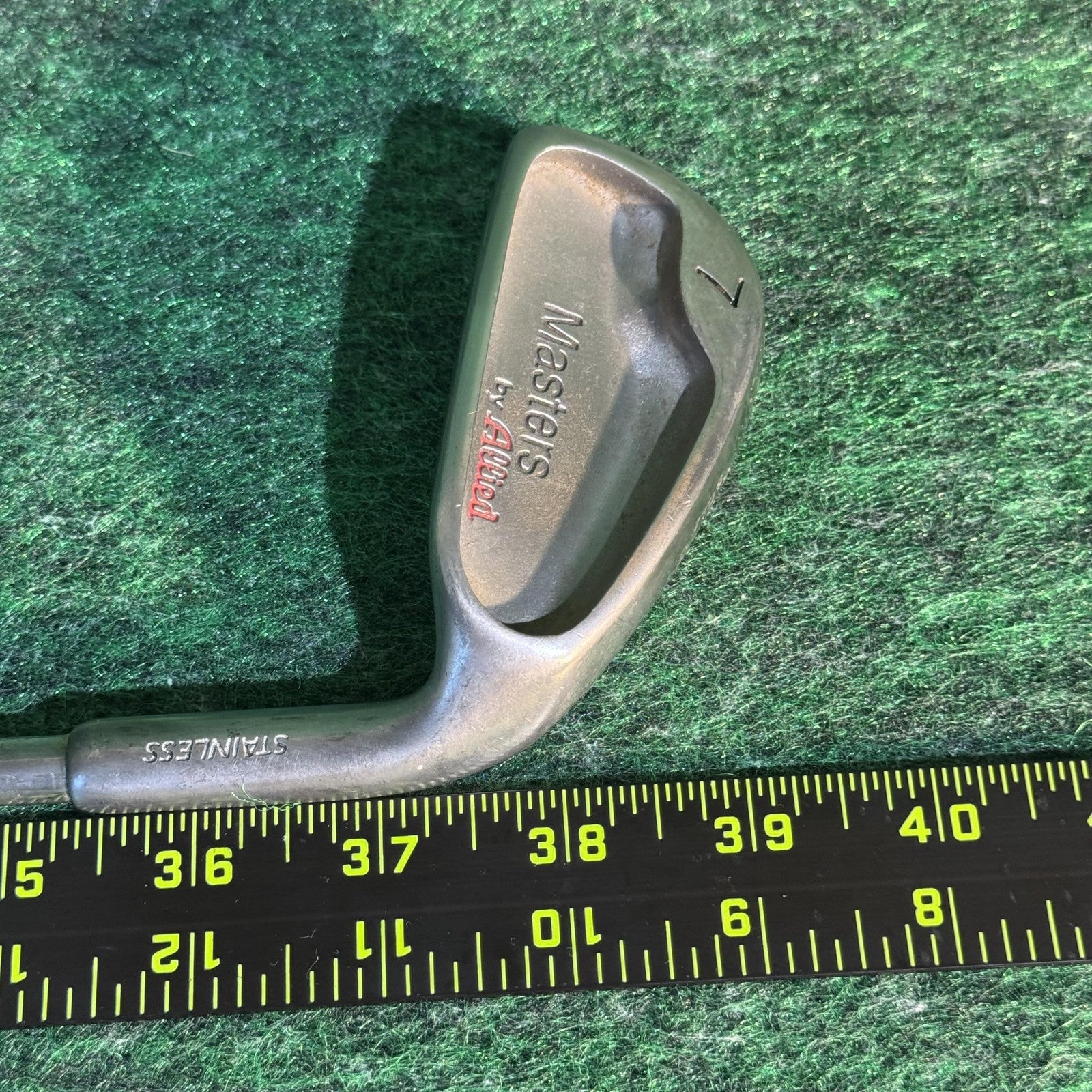 Allied Masters 7 Iron Radius Sole Stainless True Temper TT Lite Stiff Steel