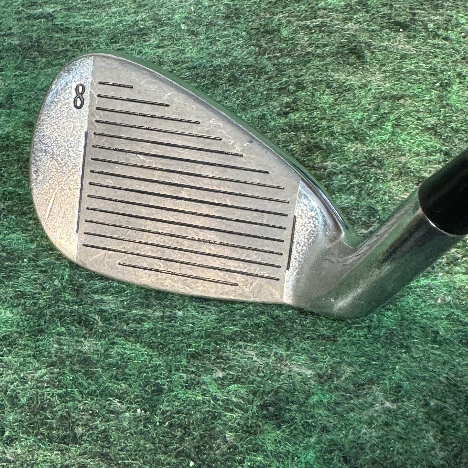 Knight Connexion 8 Iron Mens RH Regular Flex Steel Shaft Stainless Silver Club