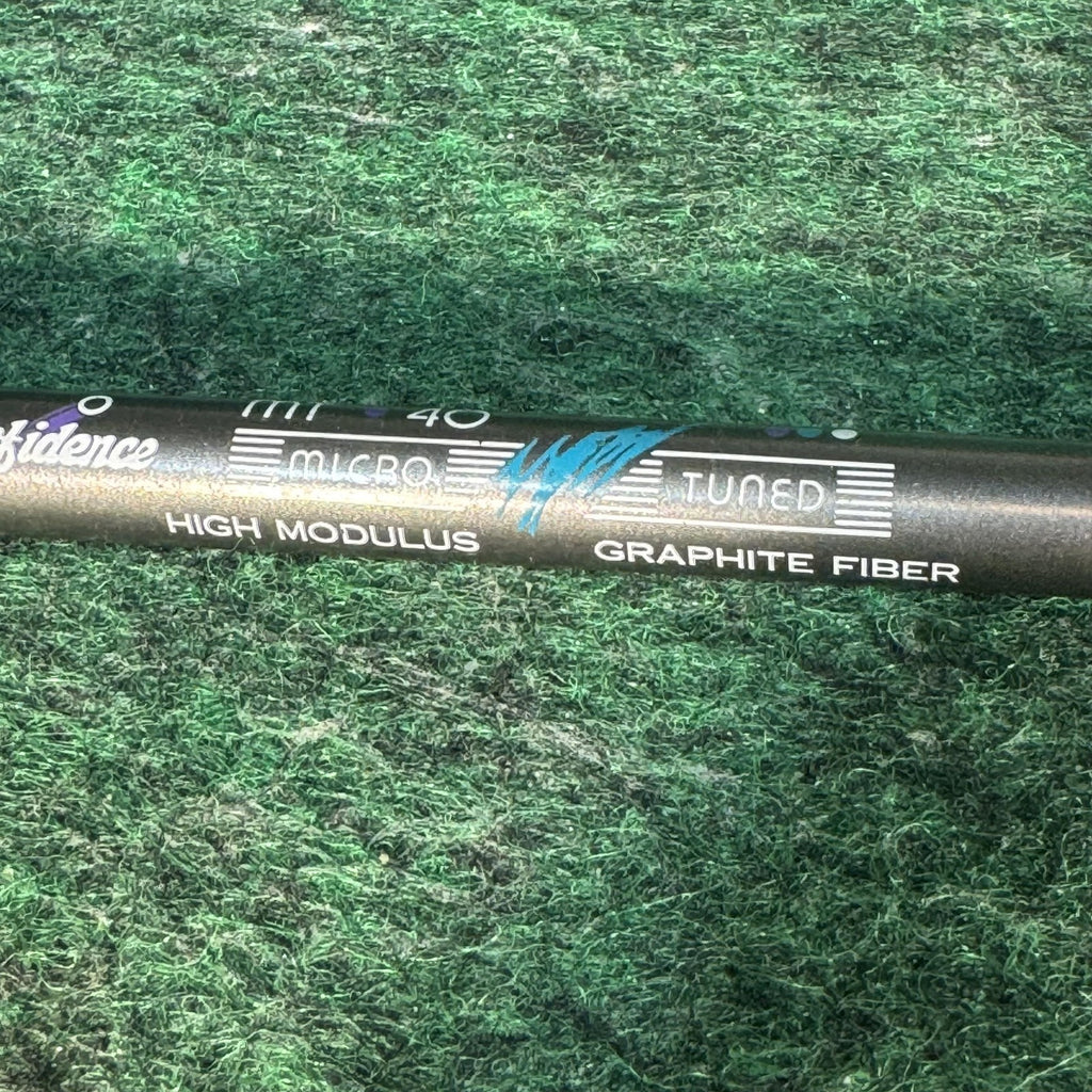 Confidence Zoom Wide Body 6 Iron Mens RH MT 40 Micro Graphite Silver Golf Club