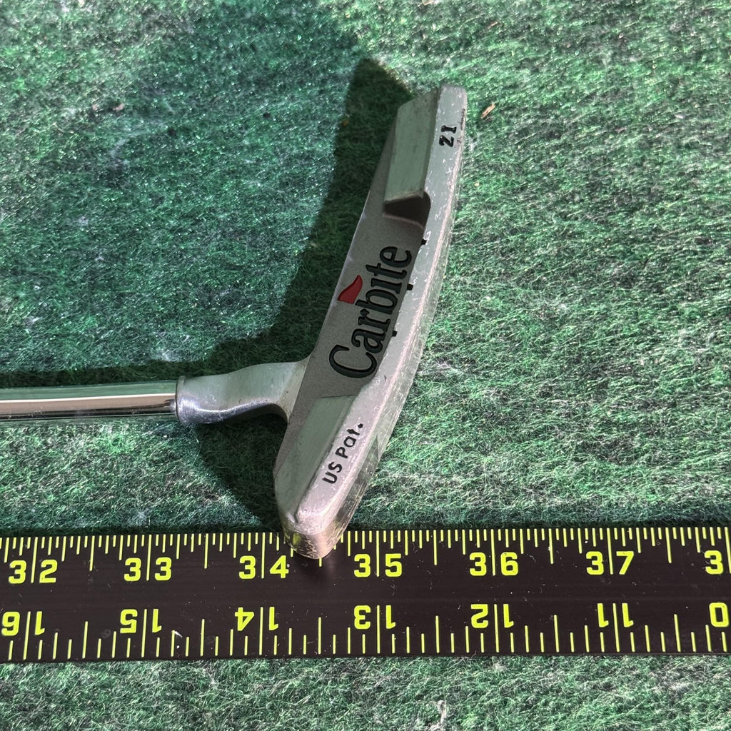 Carbite Z1 Blade Putter Mens Right Hand 35 In Steel Shaft Silver Golf Club