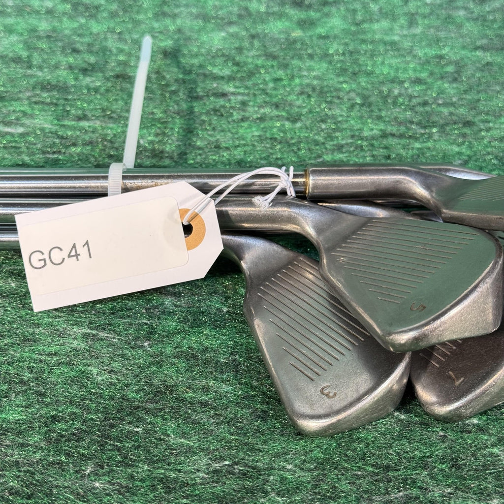 Vintage Ping Eye 2 Iron Set 3-9 Red Dot Steel Shaft Mens Right Golf Clubs USA