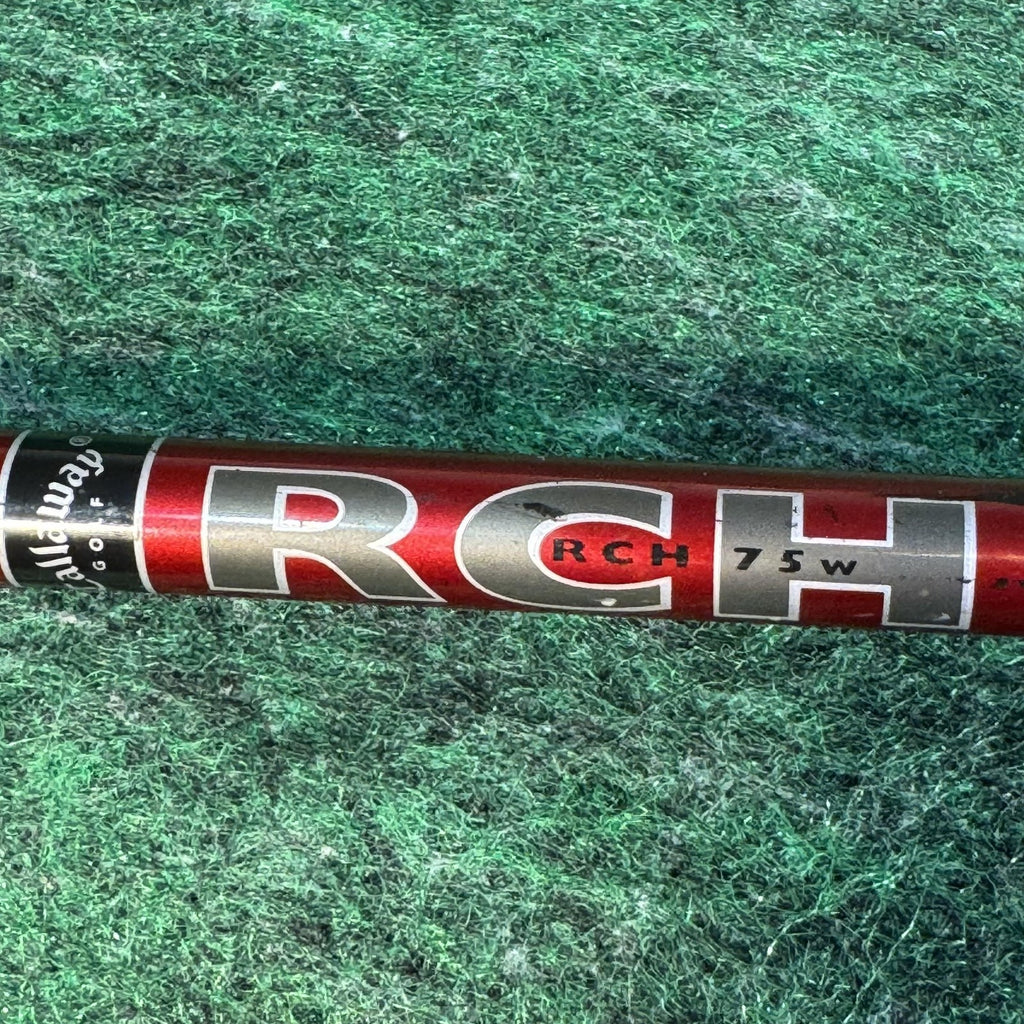 Callaway Big Bertha 3 Fairway Wood RCH 75W Firm Flex Graphite Golf Club Mens